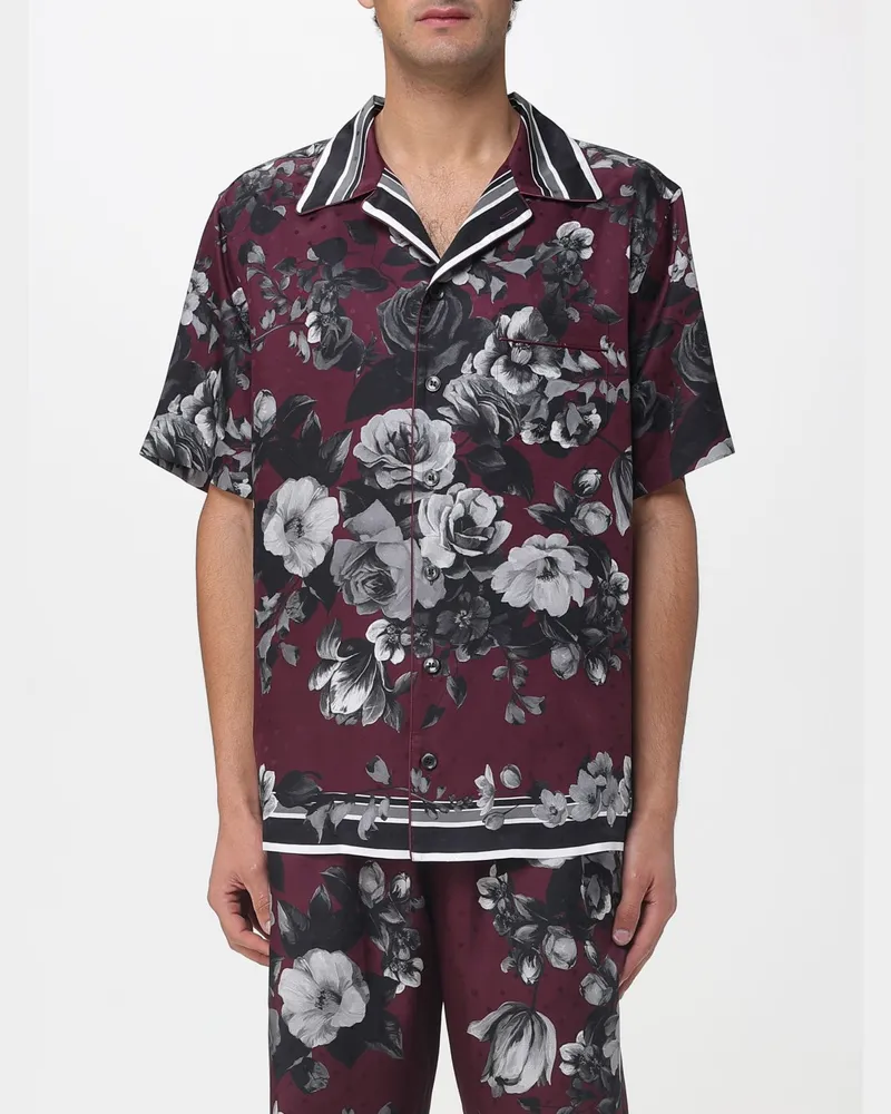 Dolce & Gabbana Hemd herren Dolce & Gabbana Burgunderrot