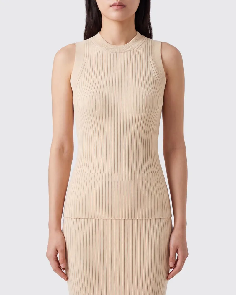 SPORTMAX T-shirt damen Beige