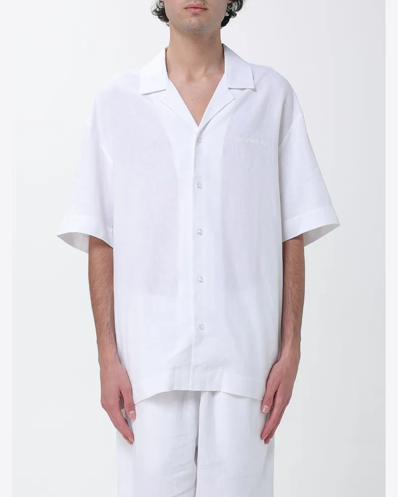 Emporio Armani Hemd herren Weiß