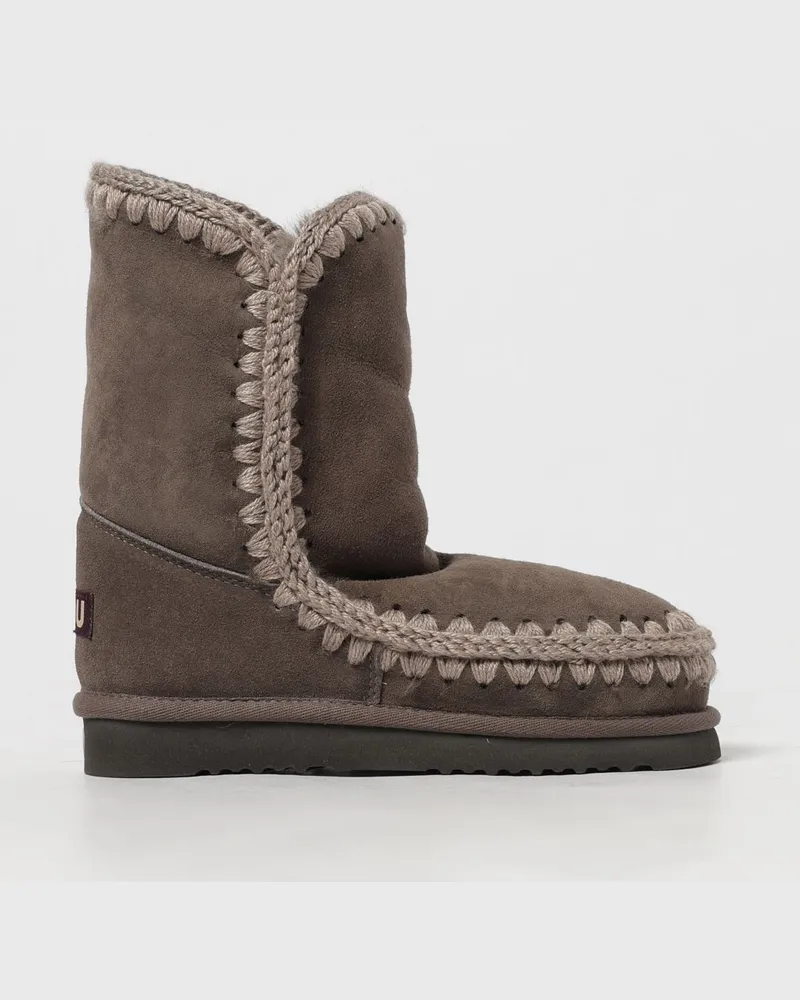 Mou Flache stiefeletten damen Grau