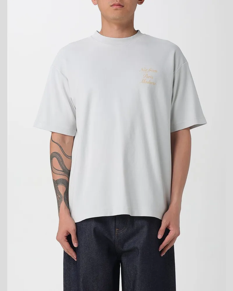 Drôle de Monsieur T-shirt herren Grau