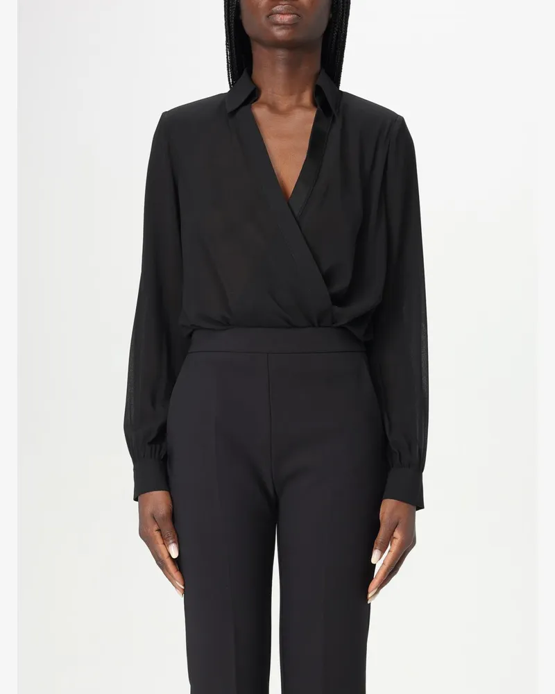 Elisabetta Franchi Hemdbluse damen Schwarz