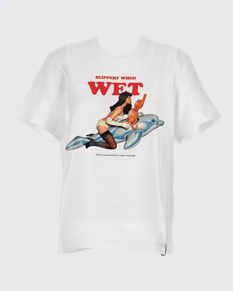 Stella McCartney T-shirt damen Weiß