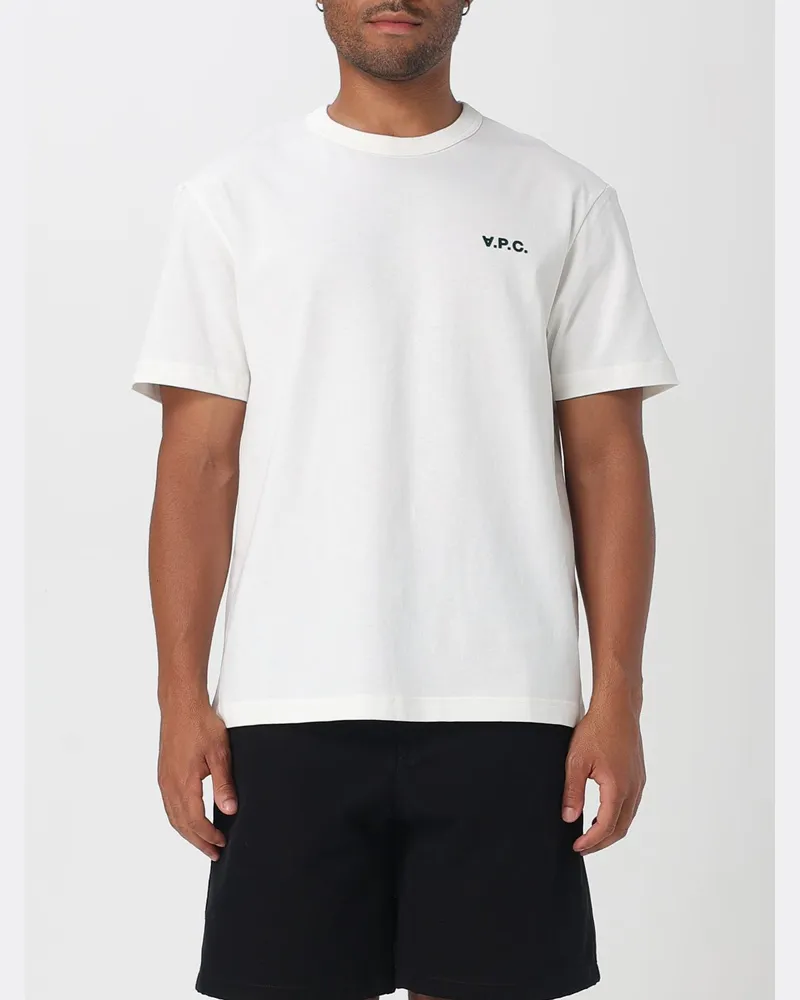 A.P.C. T-shirt herren Weiß