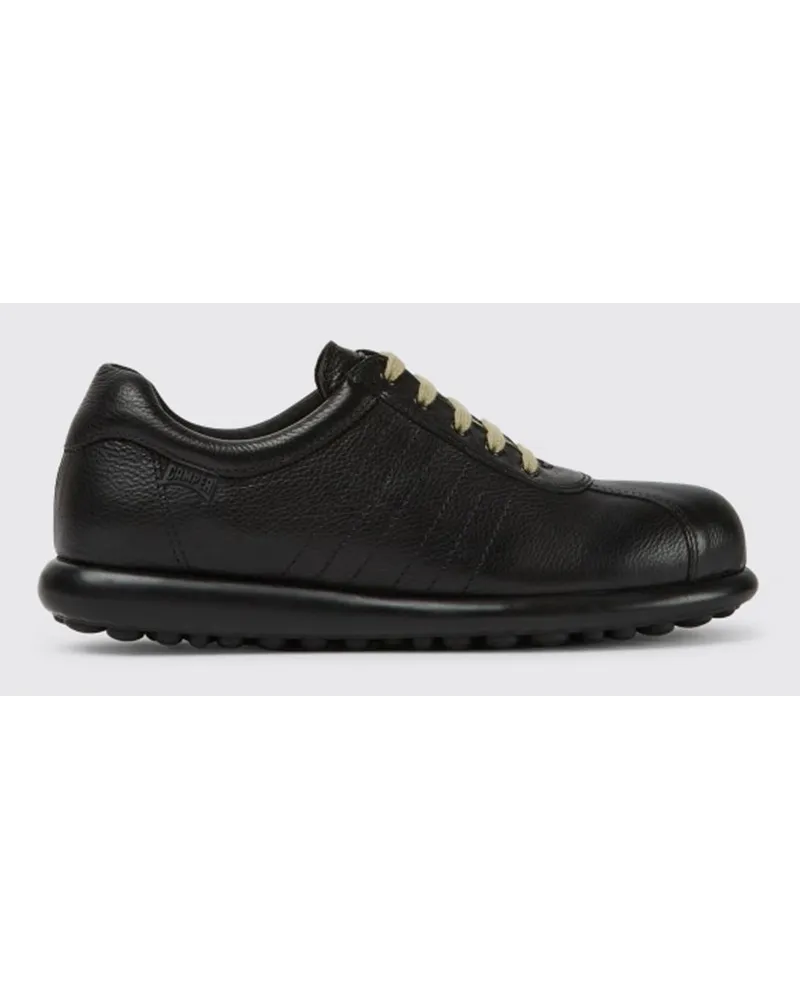 Camper Pelotas Sneakers aus Kalbsleder Schwarz