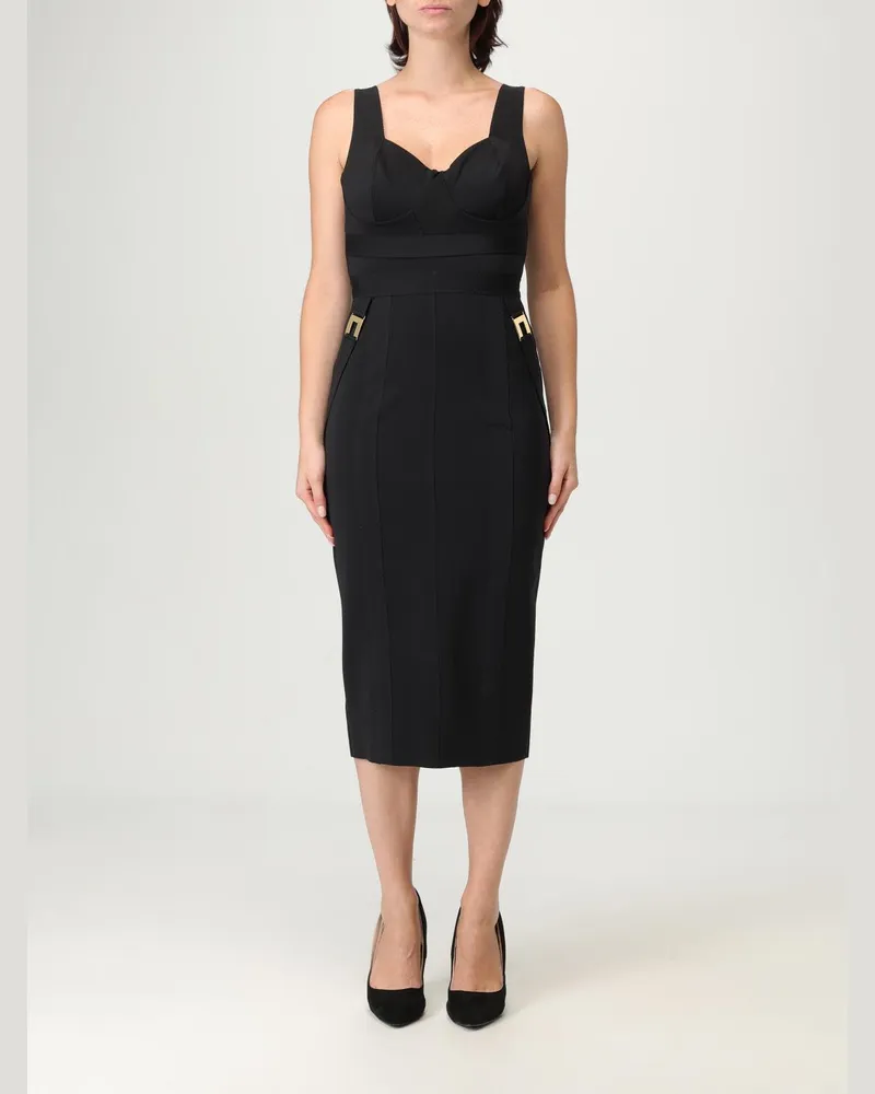 Elisabetta Franchi Kleider damen Schwarz