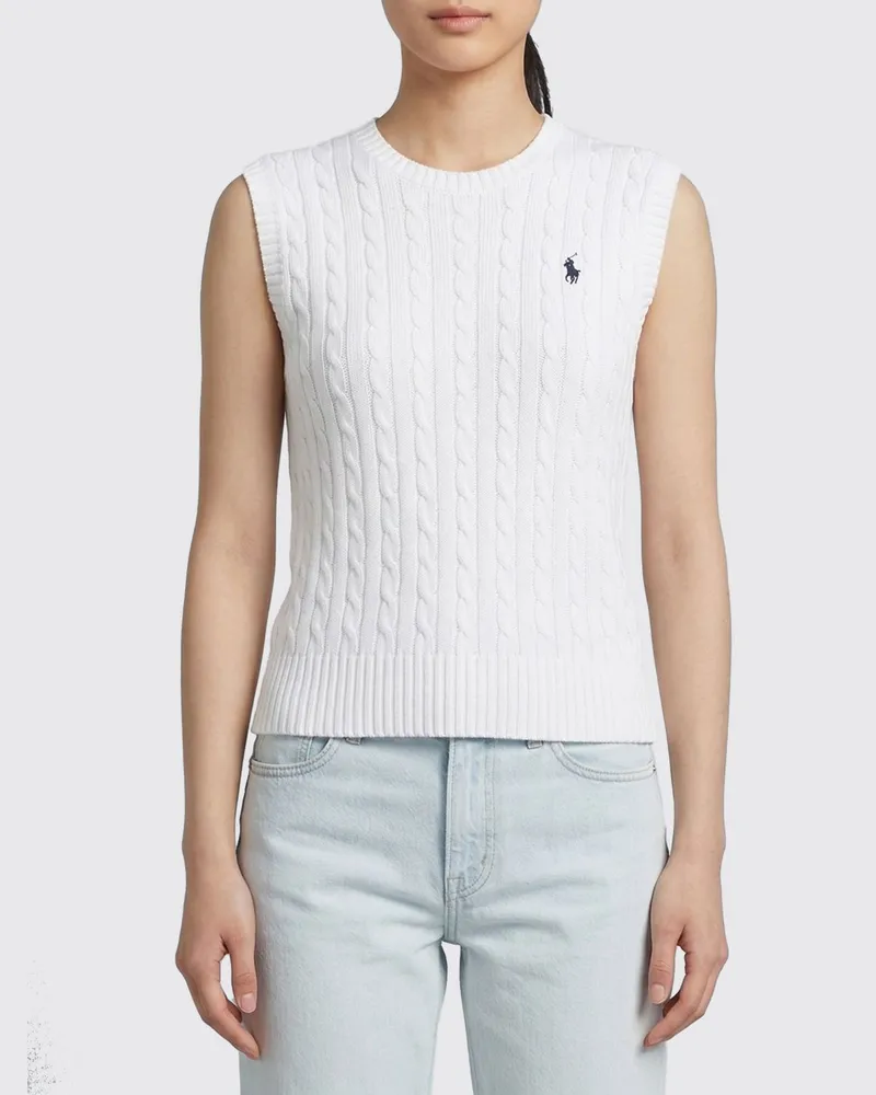 Ralph Lauren Weste damen Weiß