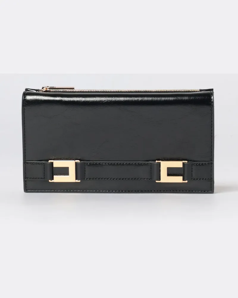 Elisabetta Franchi Geldbörse damen Schwarz