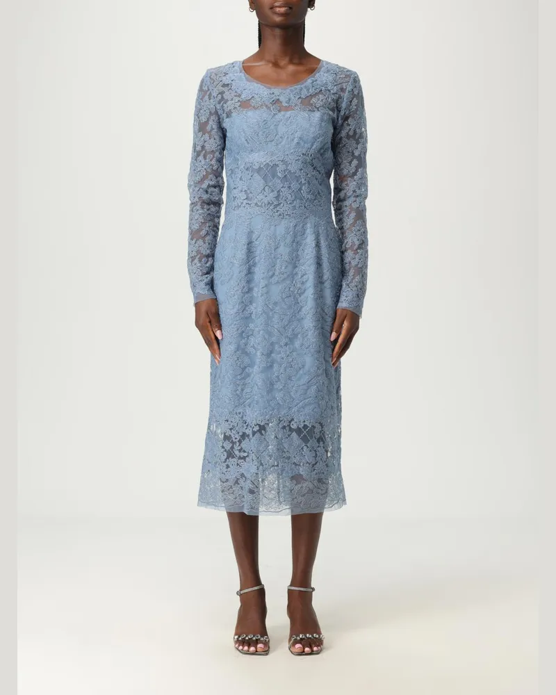 Ermanno Scervino Kleider damen Hellblau