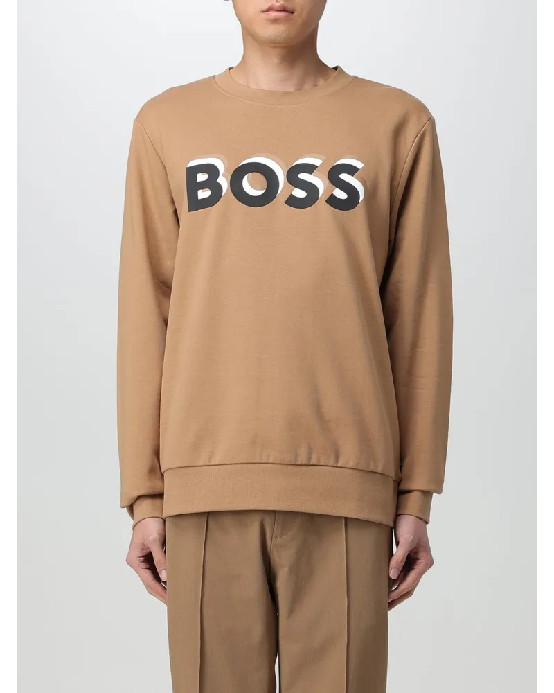 HUGO BOSS Sweatshirt herren Beige