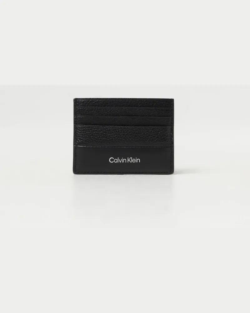 Calvin Klein Portmonnaie Schwarz