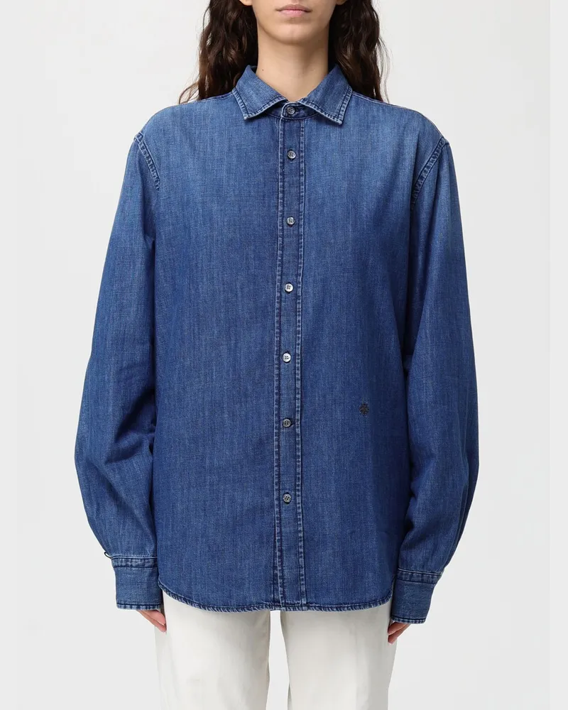 Jacob Cohën Hemdbluse damen Blau