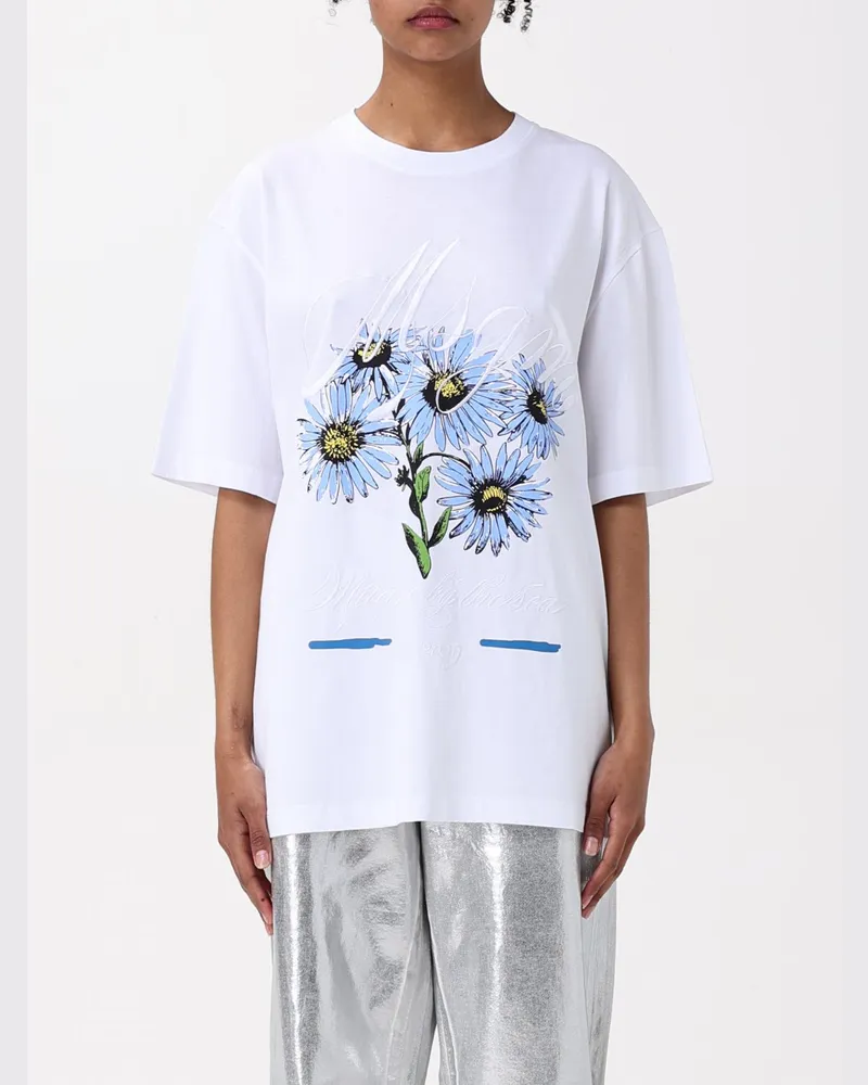 MSGM T-shirt damen Weiß