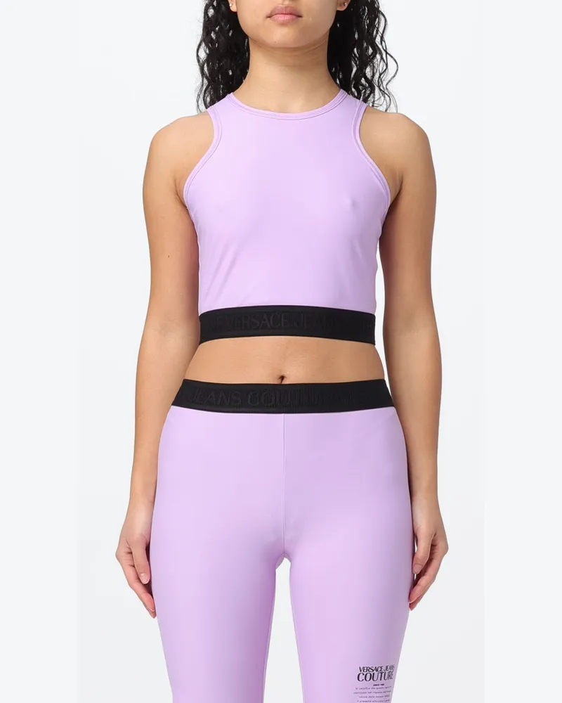 Versace Jeans Top Violett