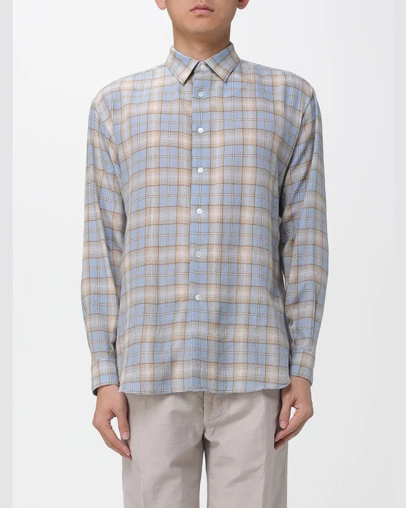 AURALEE T-shirt herren Blau