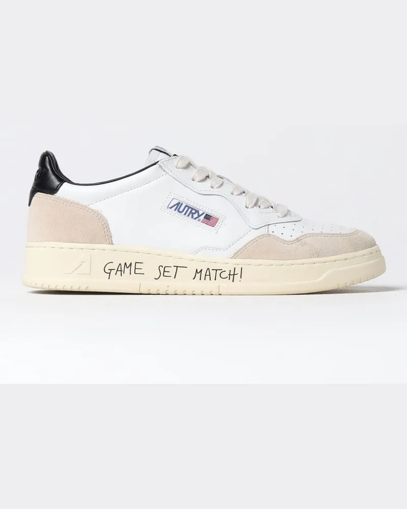 AUTRY Medalist Leder-Sneakers Weiß