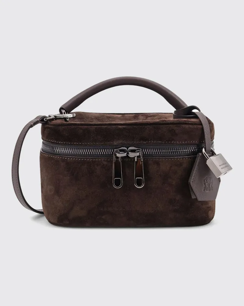Brunello Cucinelli Schultertasche damen Schwarz