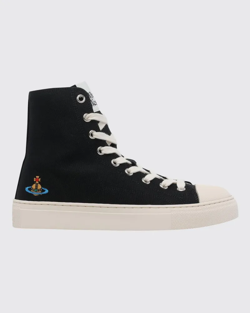 Vivienne Westwood Sneakers aus Baumwoll-Canvas Schwarz