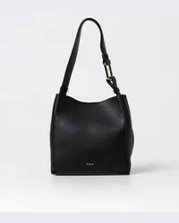 Furla Schultertasche Schwarz