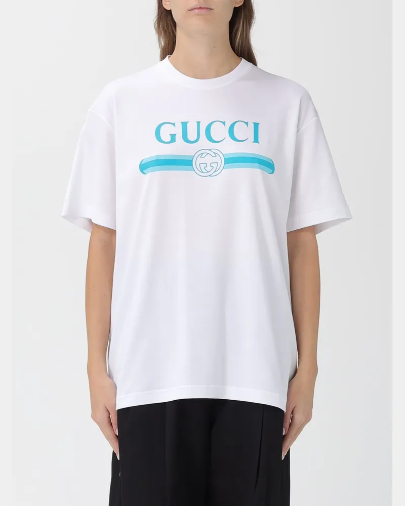 Gucci T-shirt damen Weiß