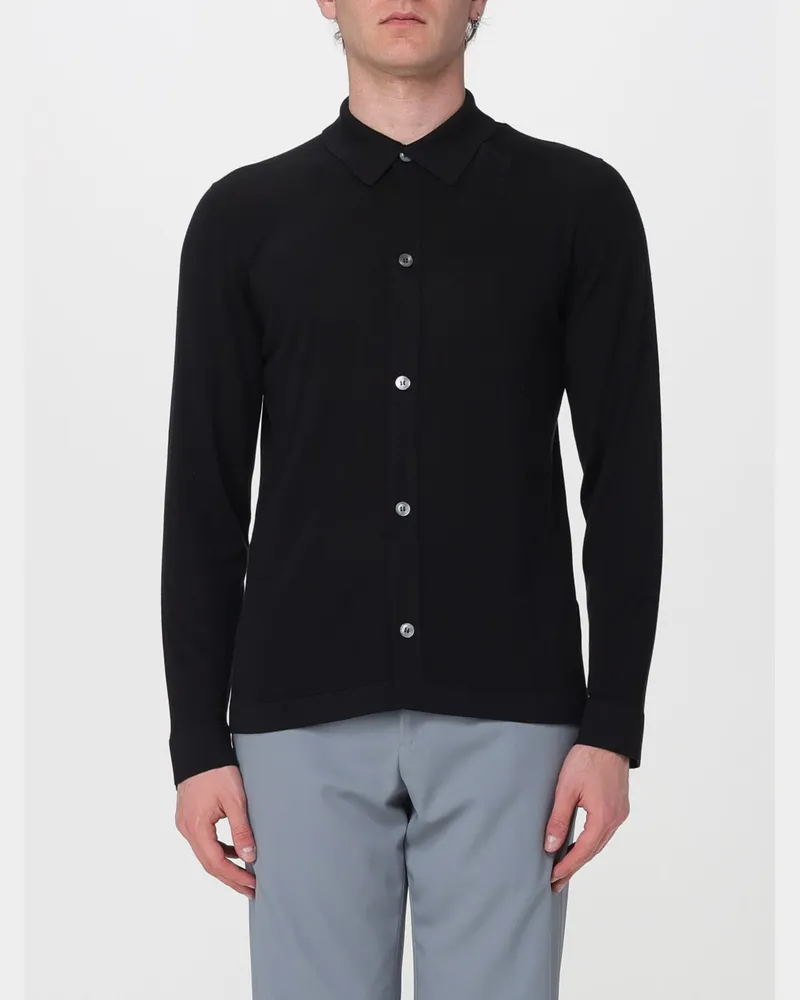 LARDINI Hemd herren Schwarz