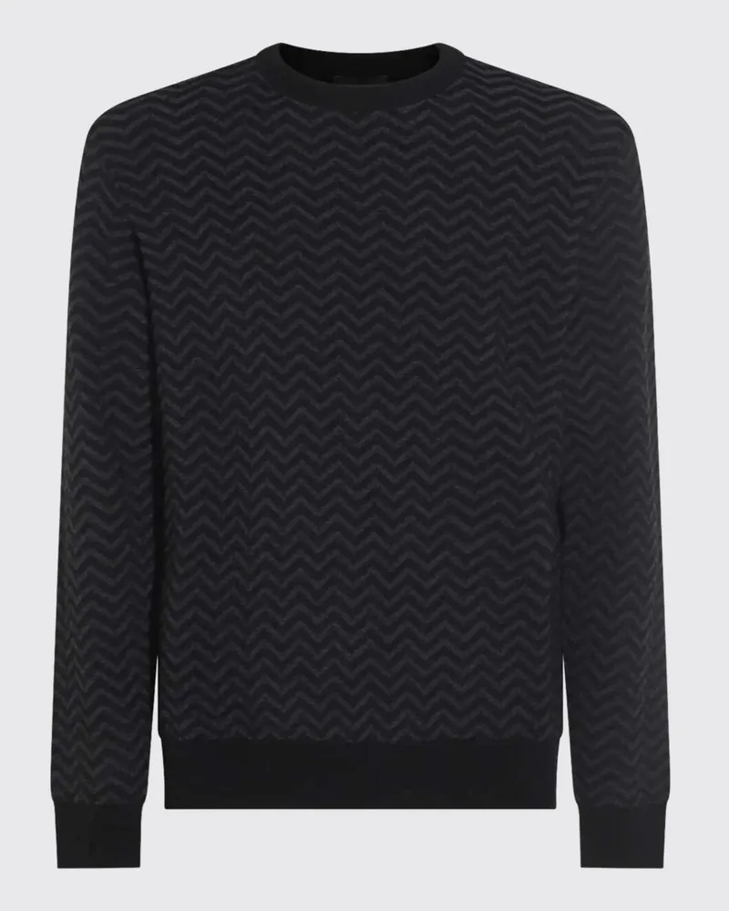 Giorgio Armani Sweatshirt herren Schwarz