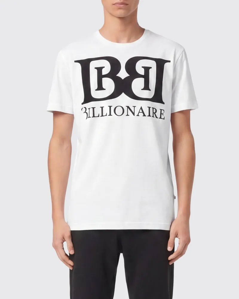Billionaire T-shirt herren Weiß