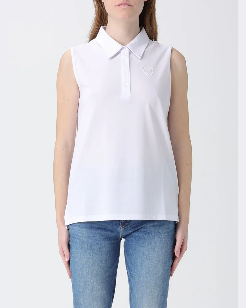 Blauer Blazer damen Weiß