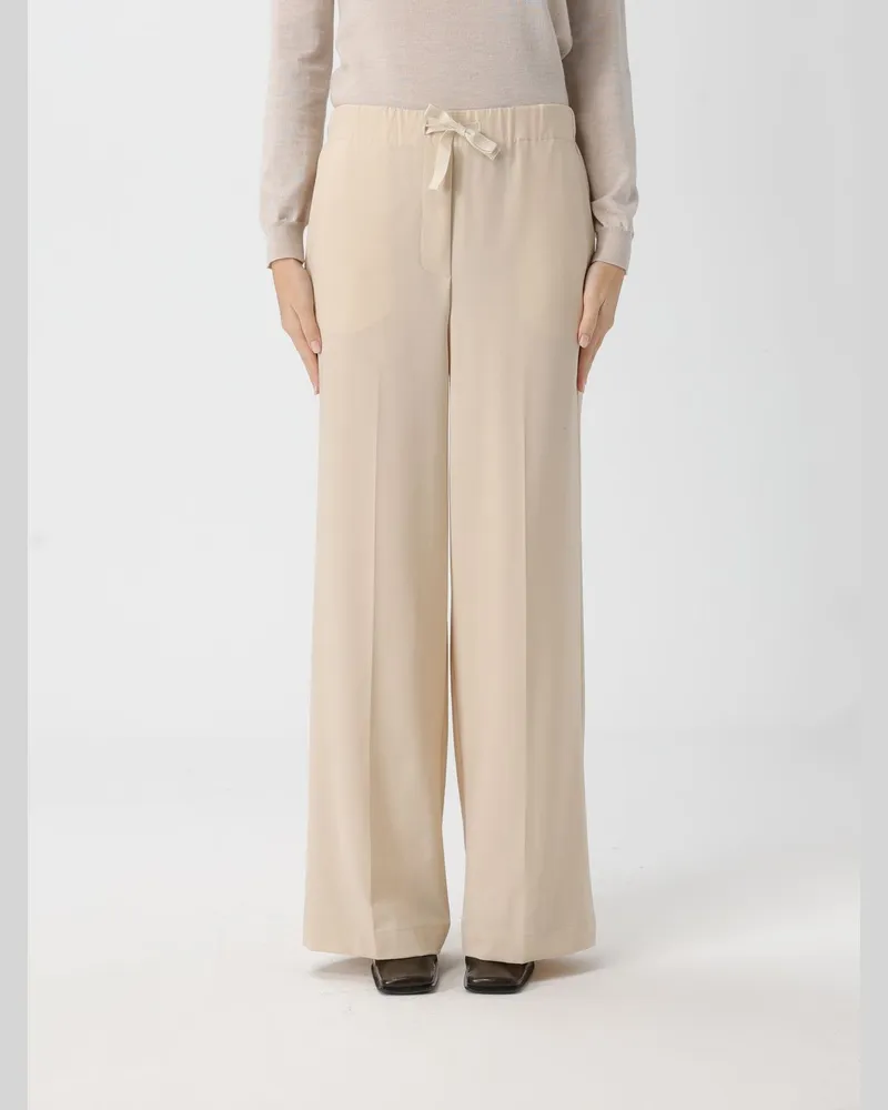 Semicouture Hose damen Gelb