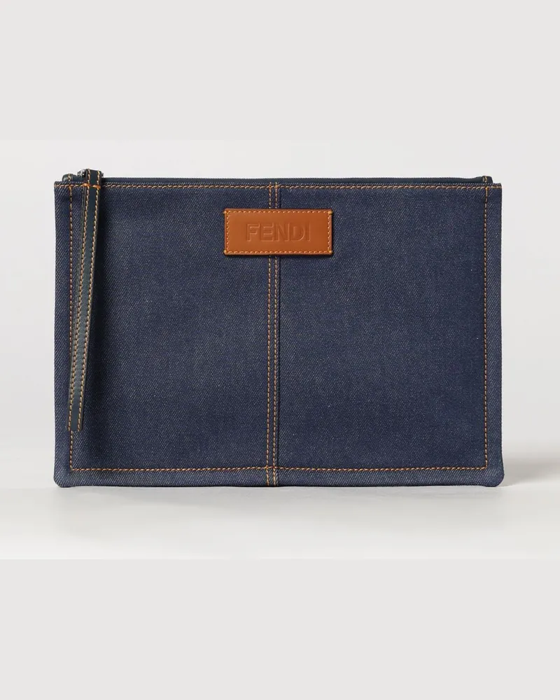 Fendi Portemonnaie herren Blau