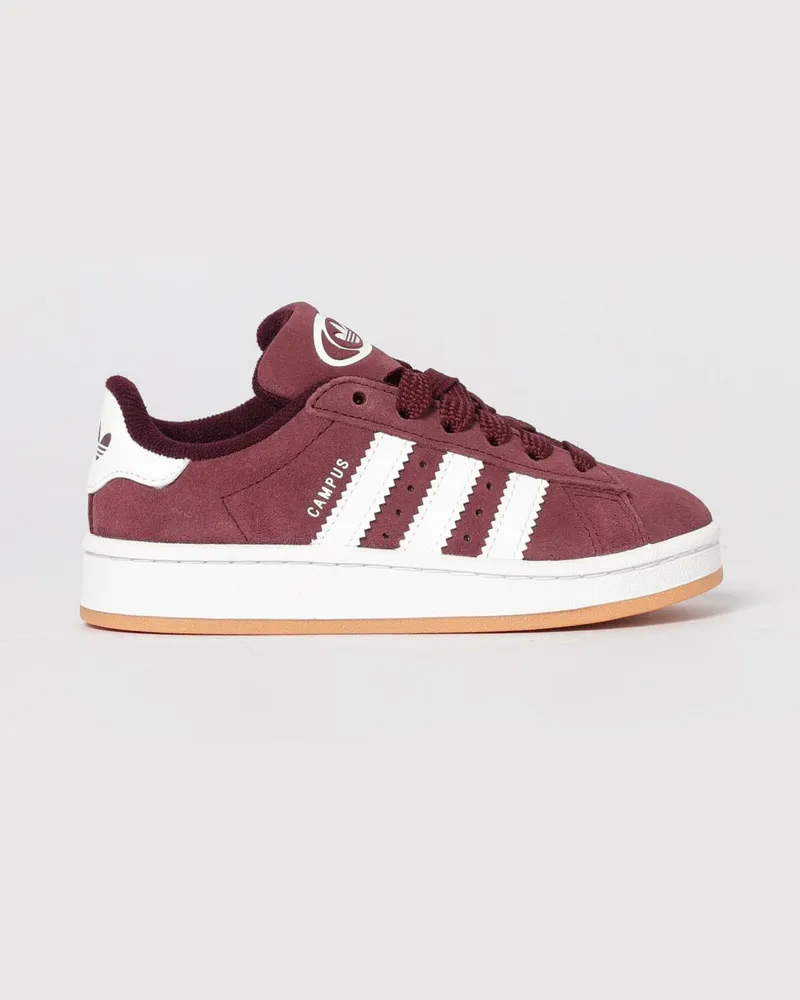 adidas Campus 00s Wildleder-Sneakers Burgunderrot
