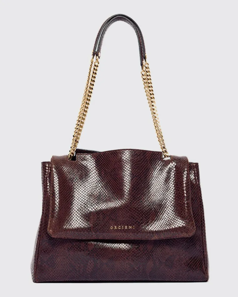 Orciani Schultertasche damen Braun