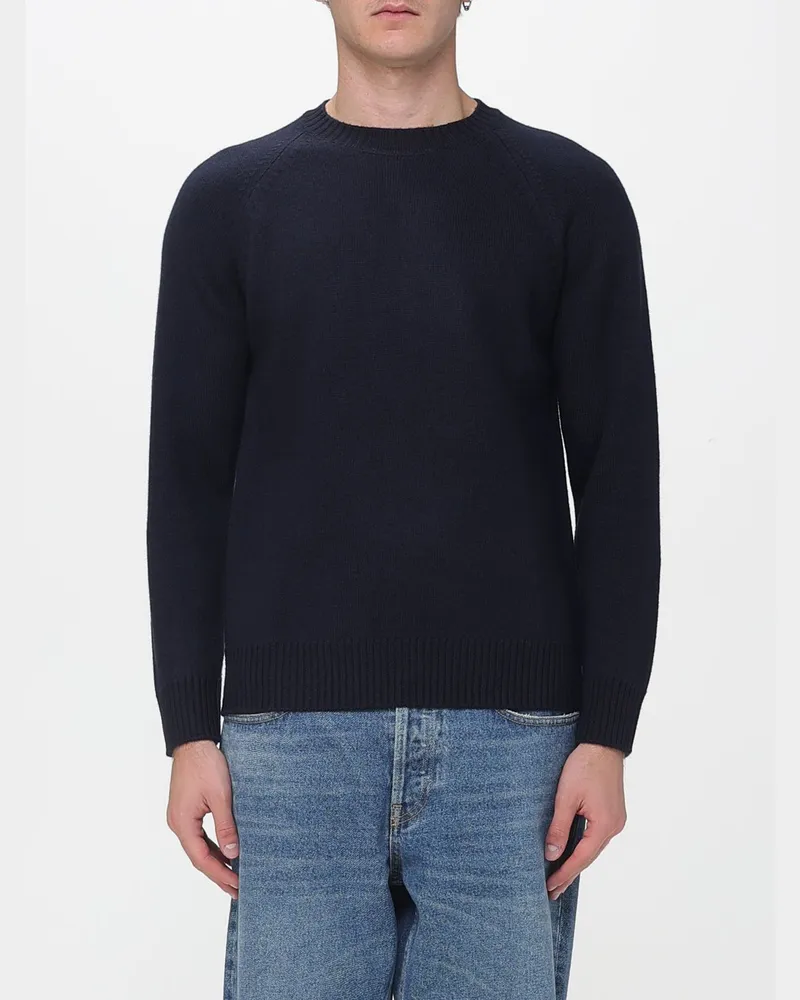 Paolo Pecora Milano Pullover herren Blau