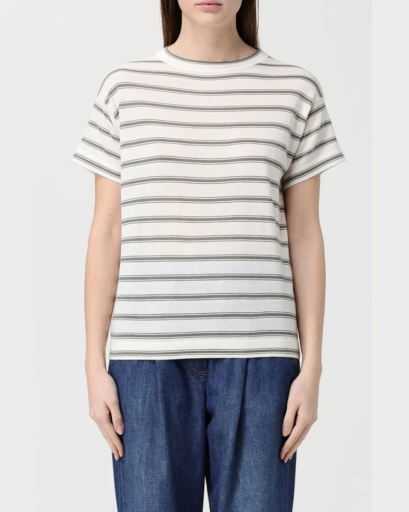 Brunello Cucinelli T-shirt damen Beige