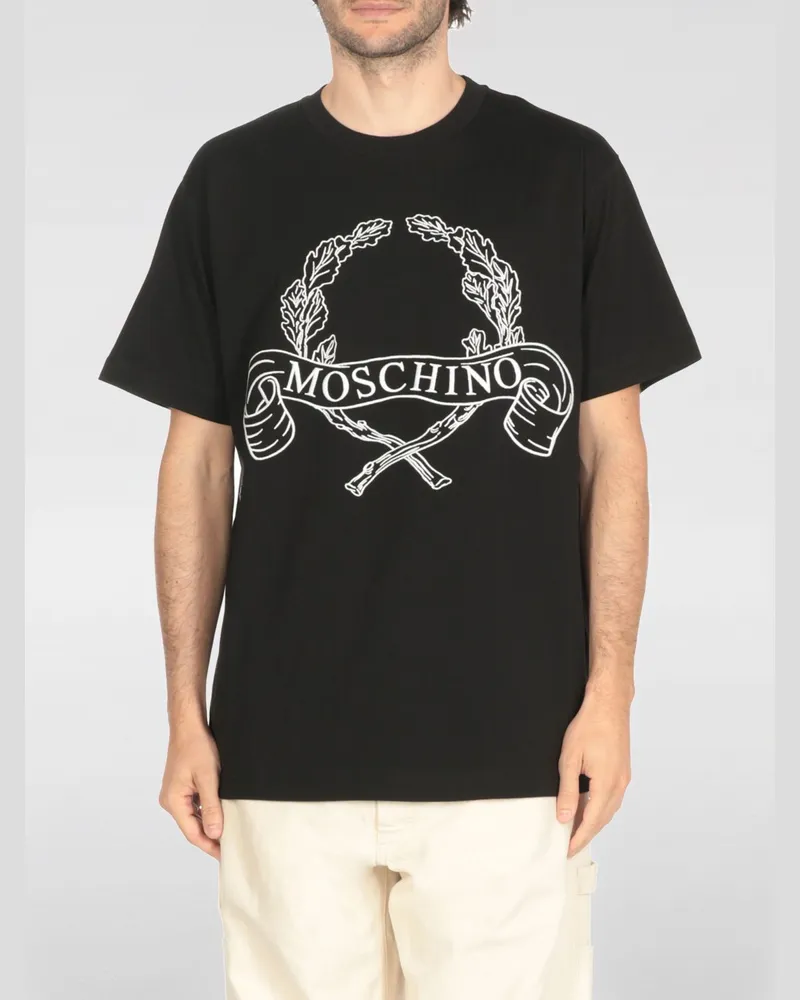 Moschino T-shirt herren Schwarz