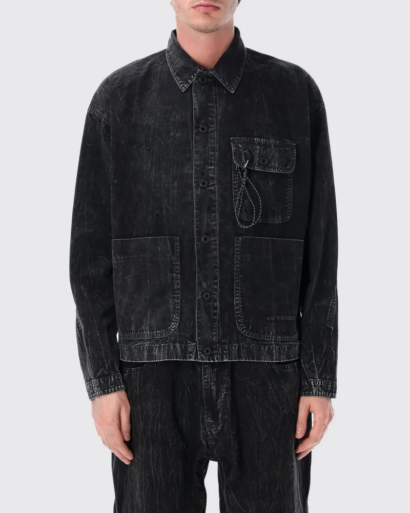 and wander Jacke herren Schwarz