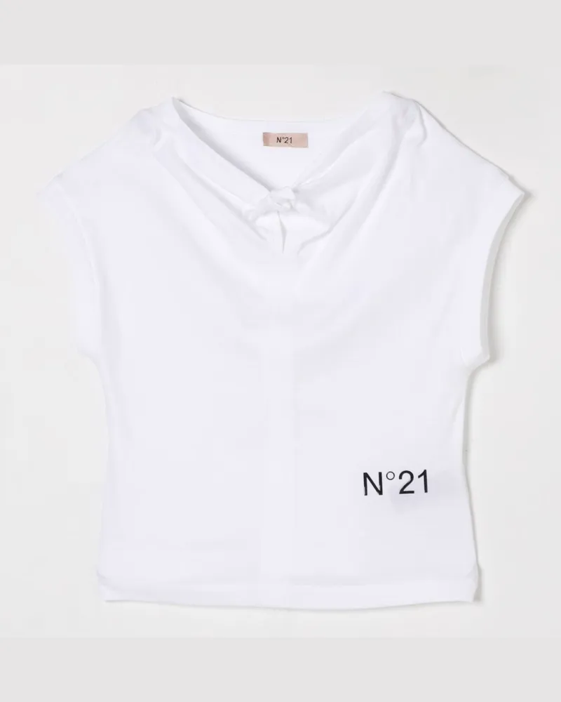 N° 21 T-shirt kinder Weiß