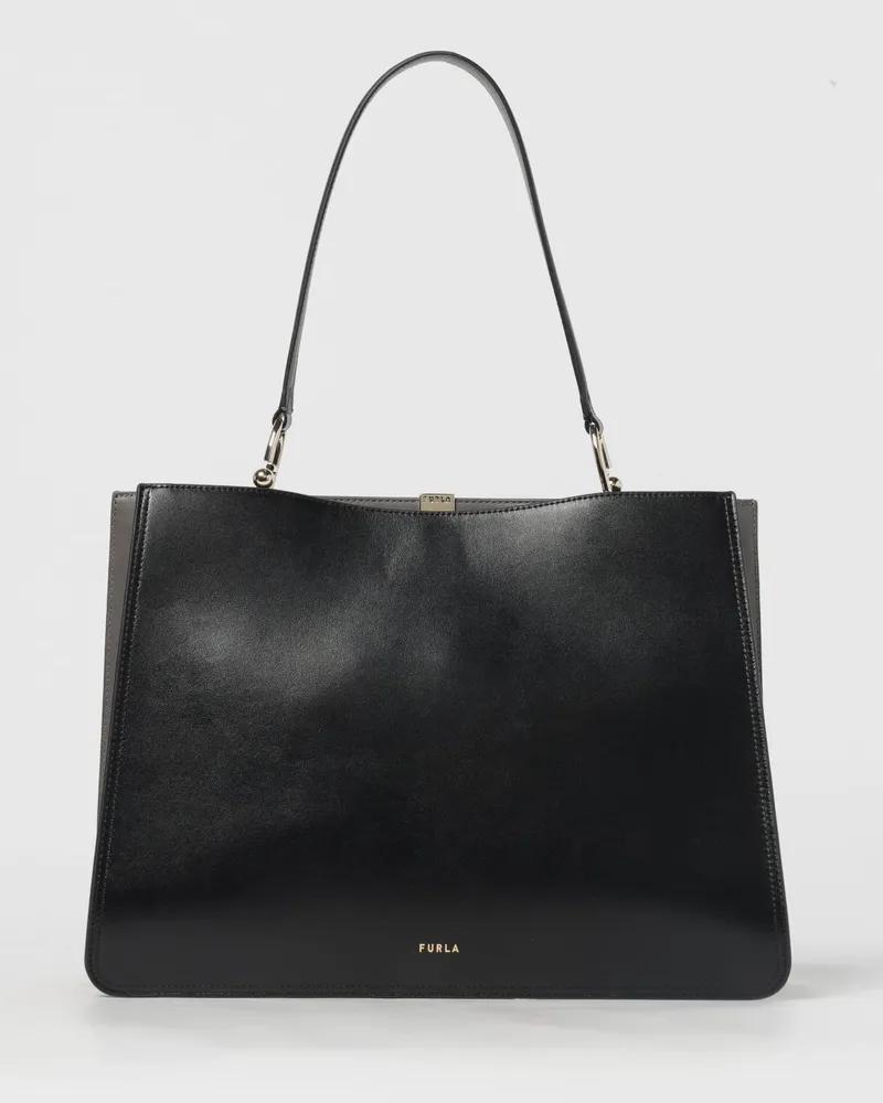 Furla Schultertasche damen Schwarz