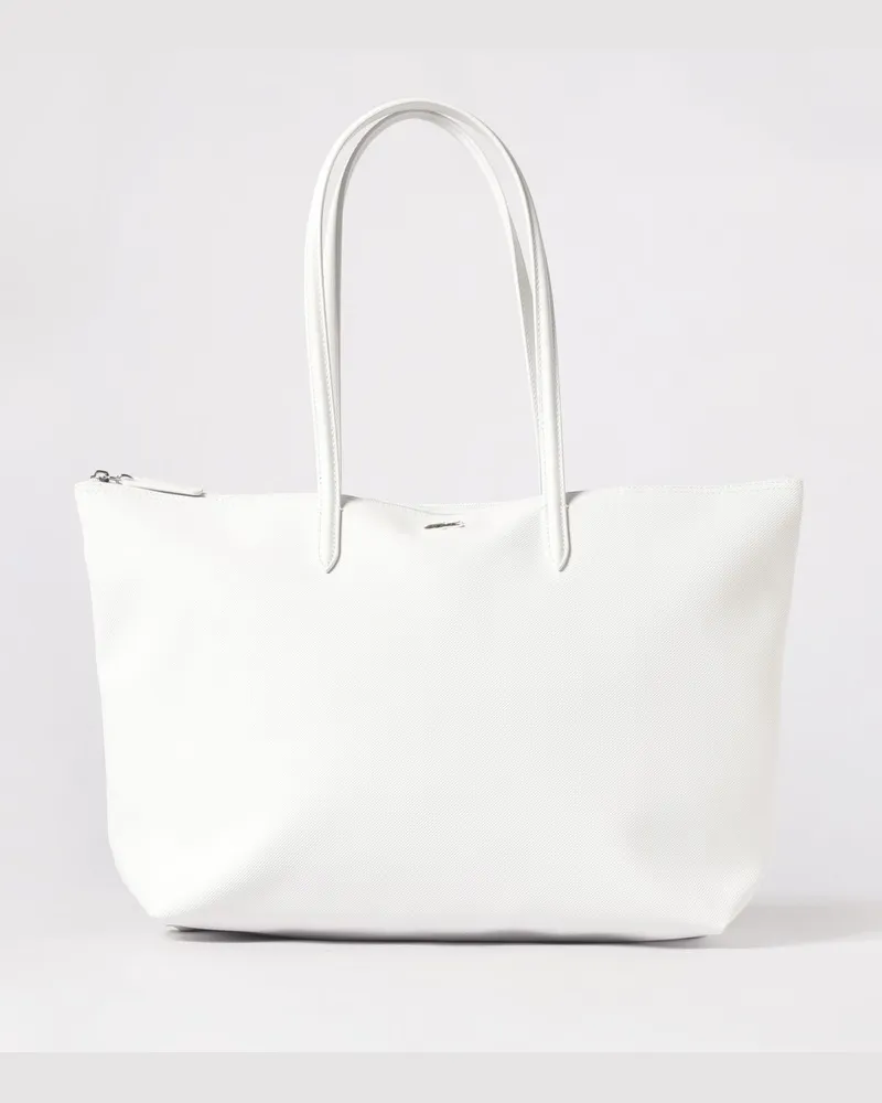 Lacoste Schultertasche damen Weiß