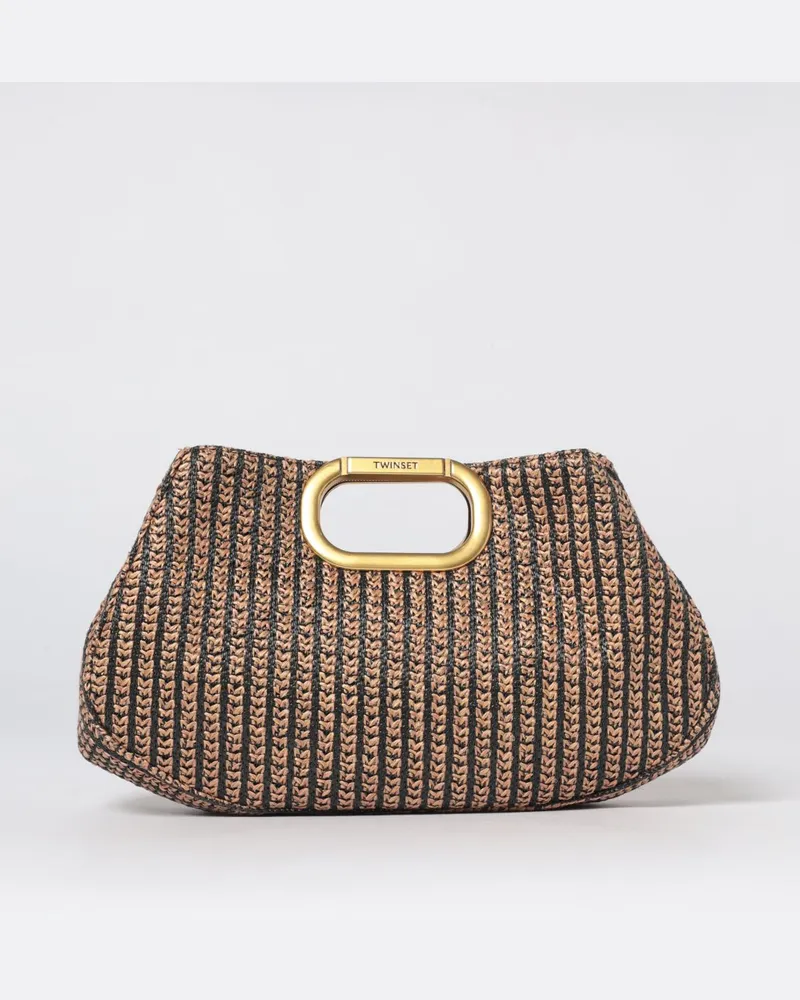 Twin-Set Schultertasche damen Schwarz