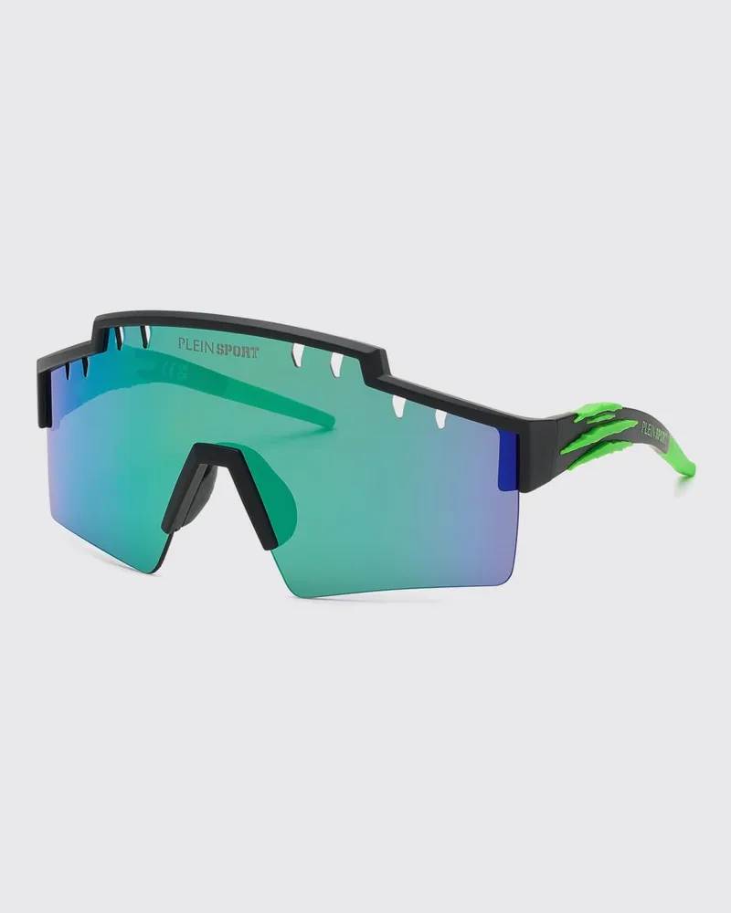 Philipp Plein Sonnenbrille aus Acetat Blau
