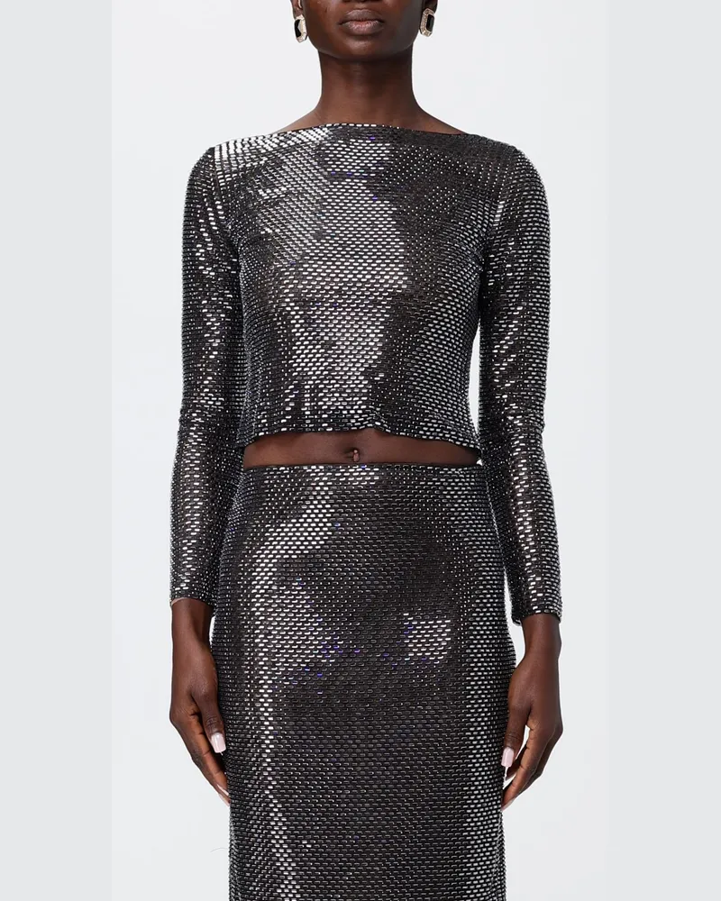 Self-Portrait Top damen Schwarz