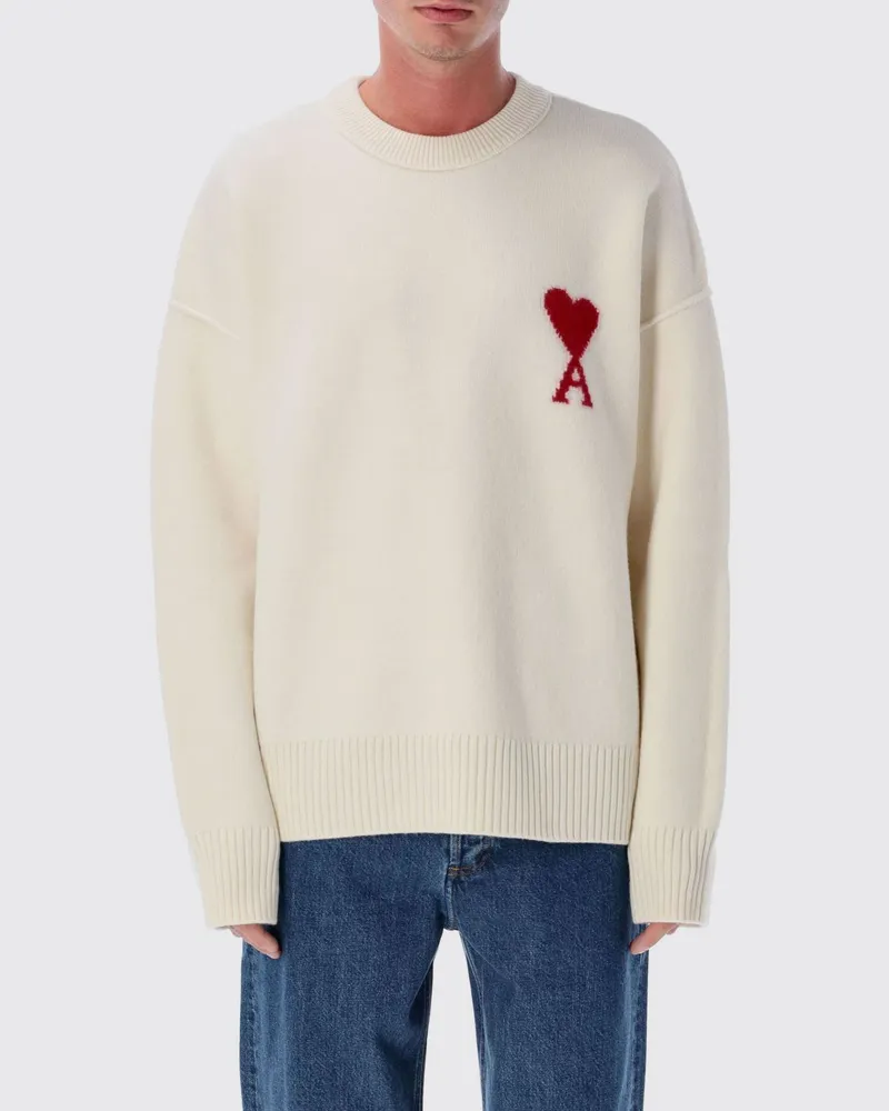 AMI Paris Pullover herren Beige