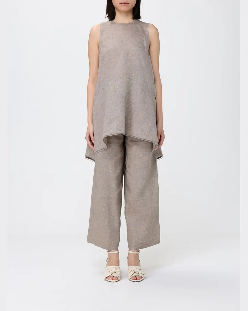 Fabiana Filippi Top damen Taubengrau