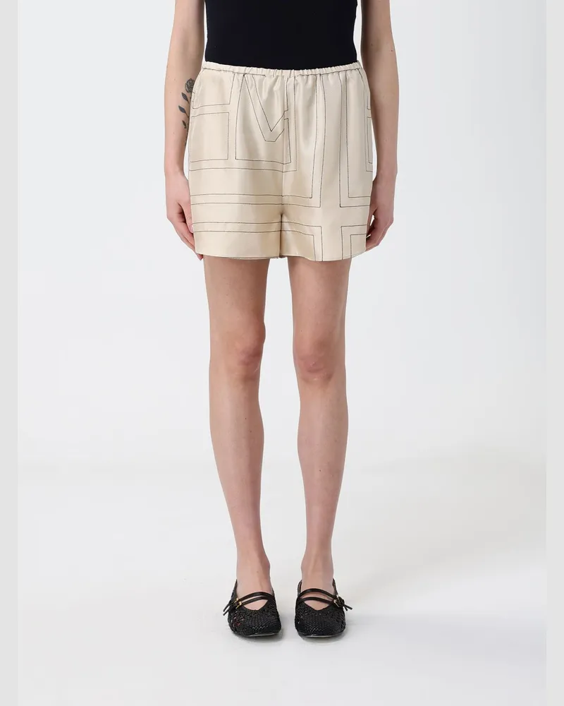 Totême Shorts damen Ivory