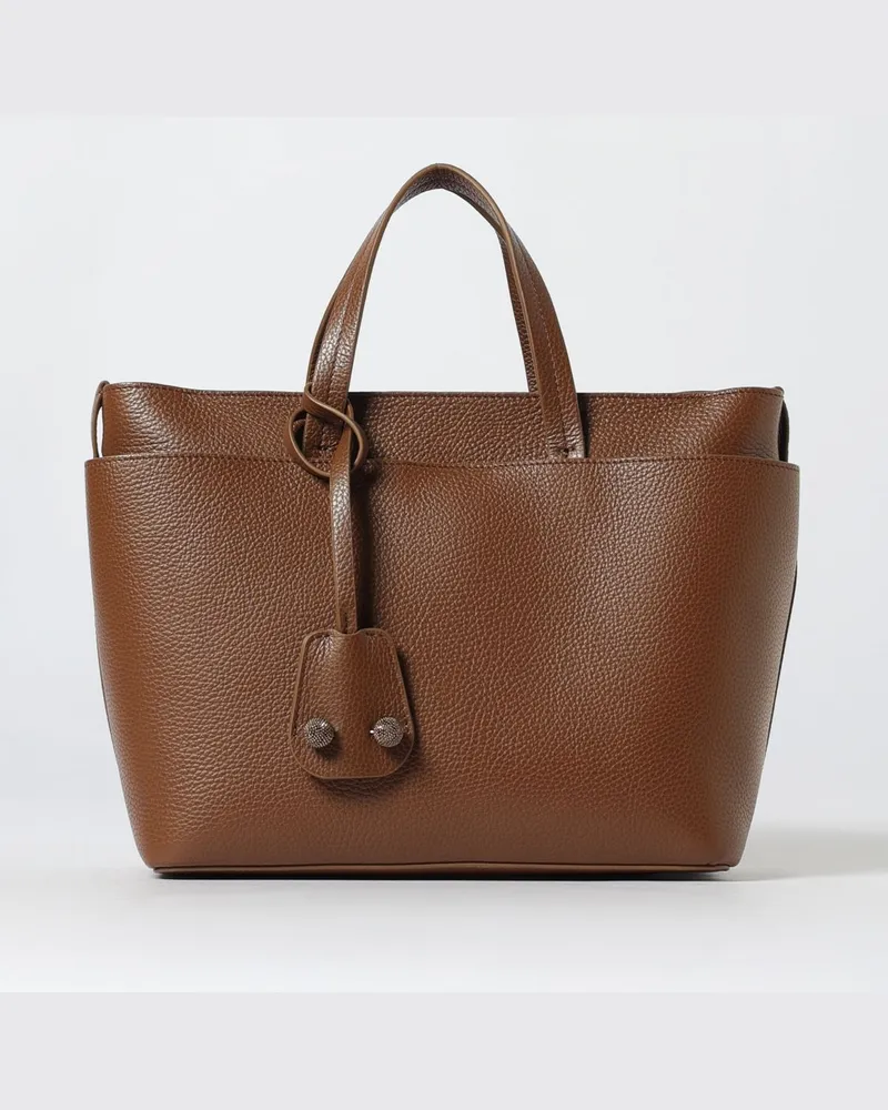 Fabiana Filippi Schultertasche damen Mahagoni