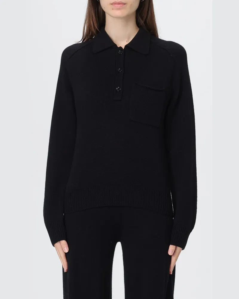 ALLUDE Pullover damen Schwarz
