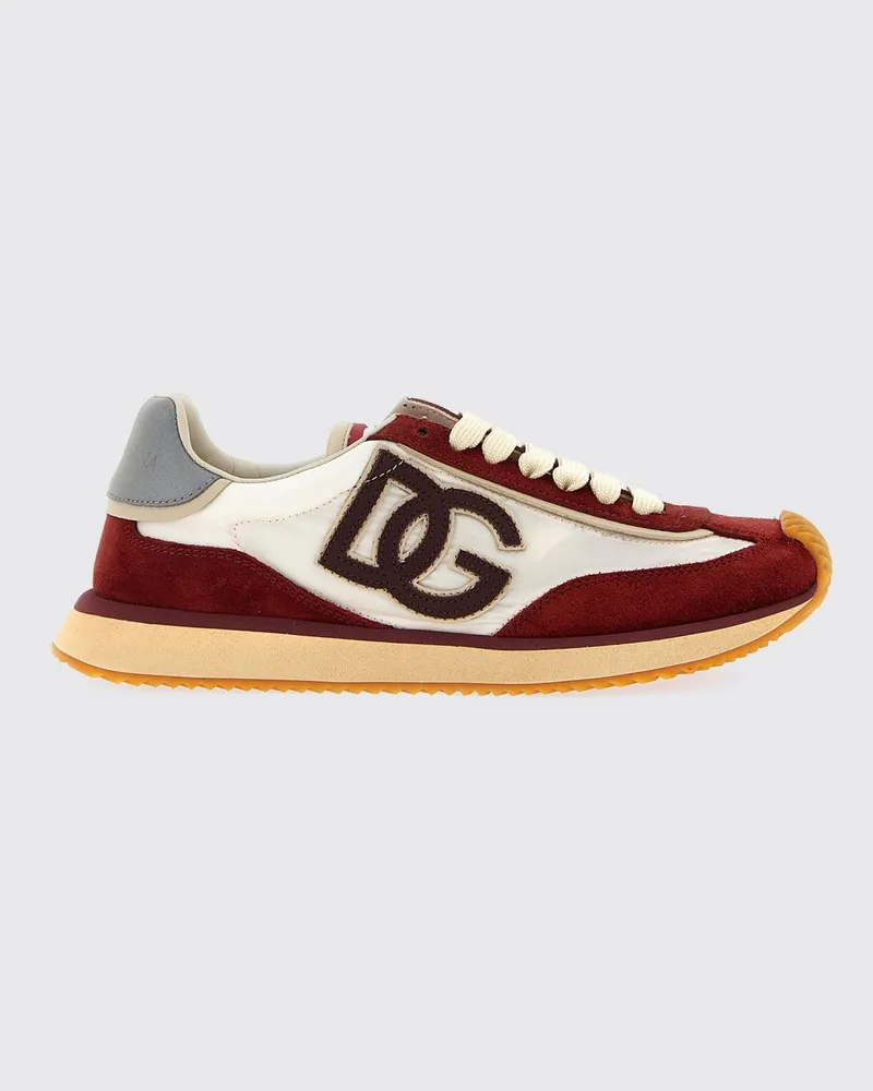 Dolce & Gabbana Sneakers damen Dolce & Gabbana Burgunderrot