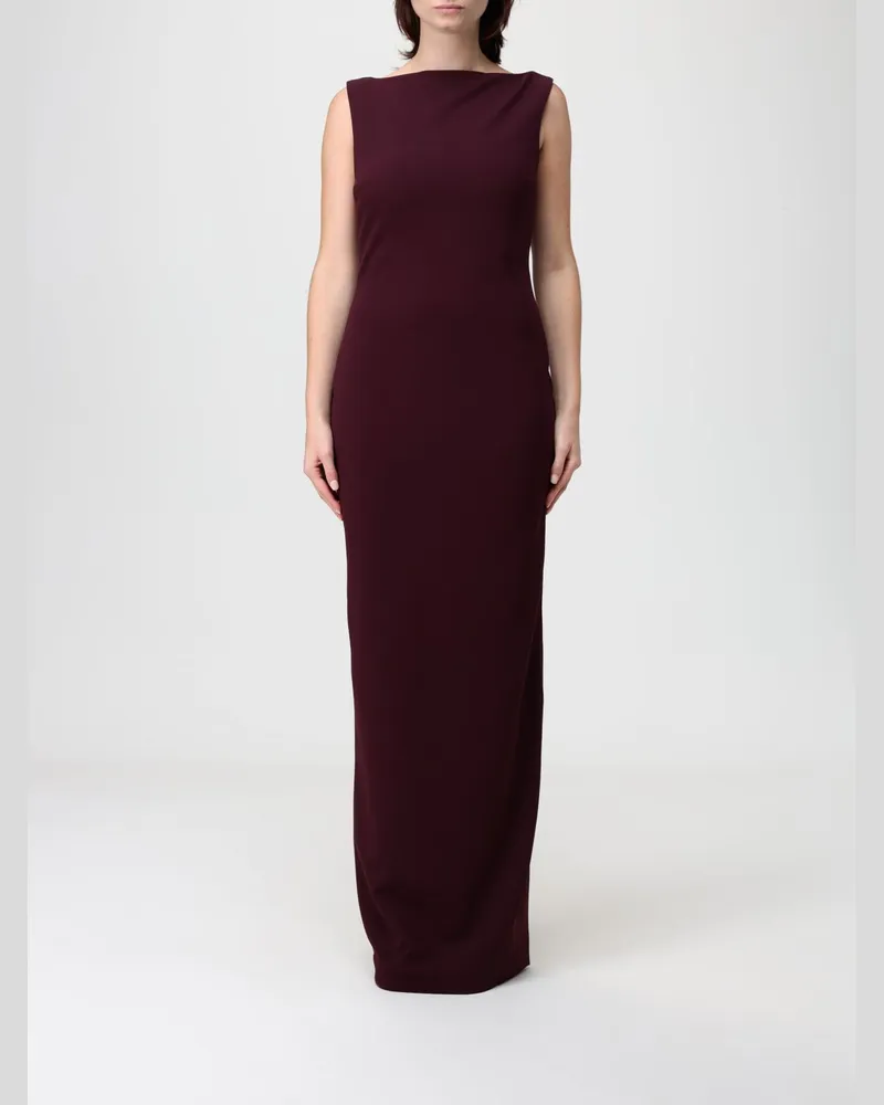 Solace London Kleider damen Burgunderrot