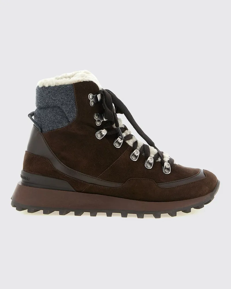 Brunello Cucinelli Stiefel damen Braun